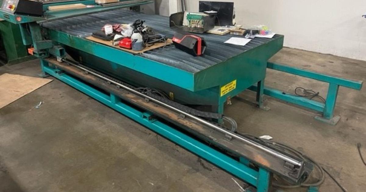 5' x 10' Lockformer Vulcan 2900 Plasma Table | Gladwin Machinery