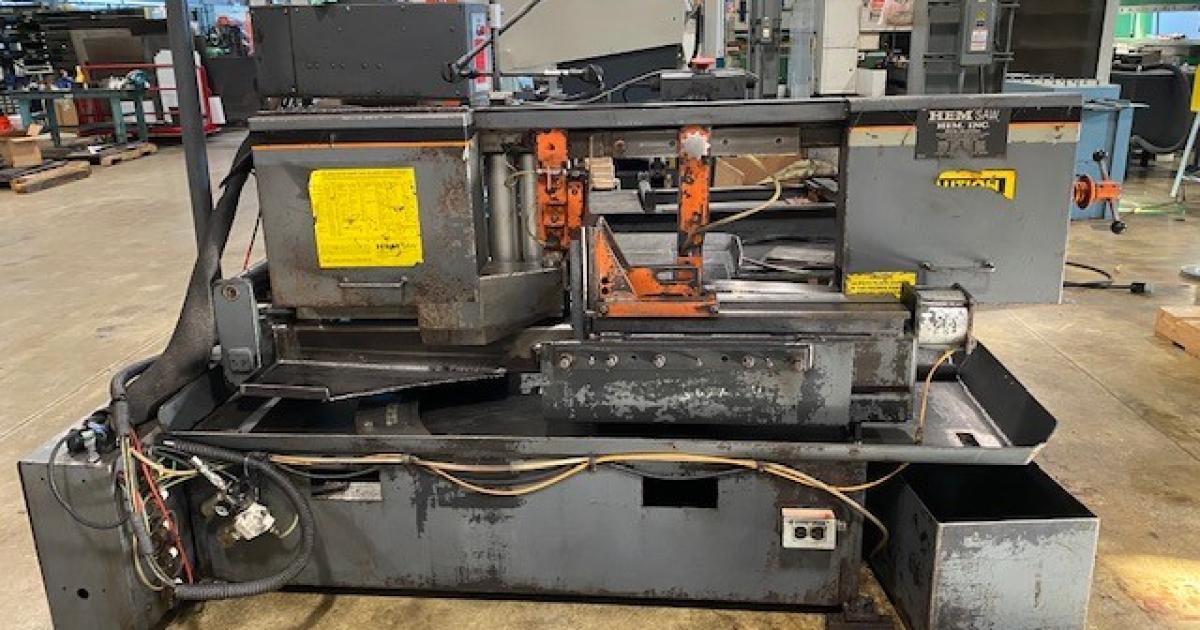 16" W x 12.75" H HEM SAW SIDEWINDER AUTO4 Gladwin Machinery