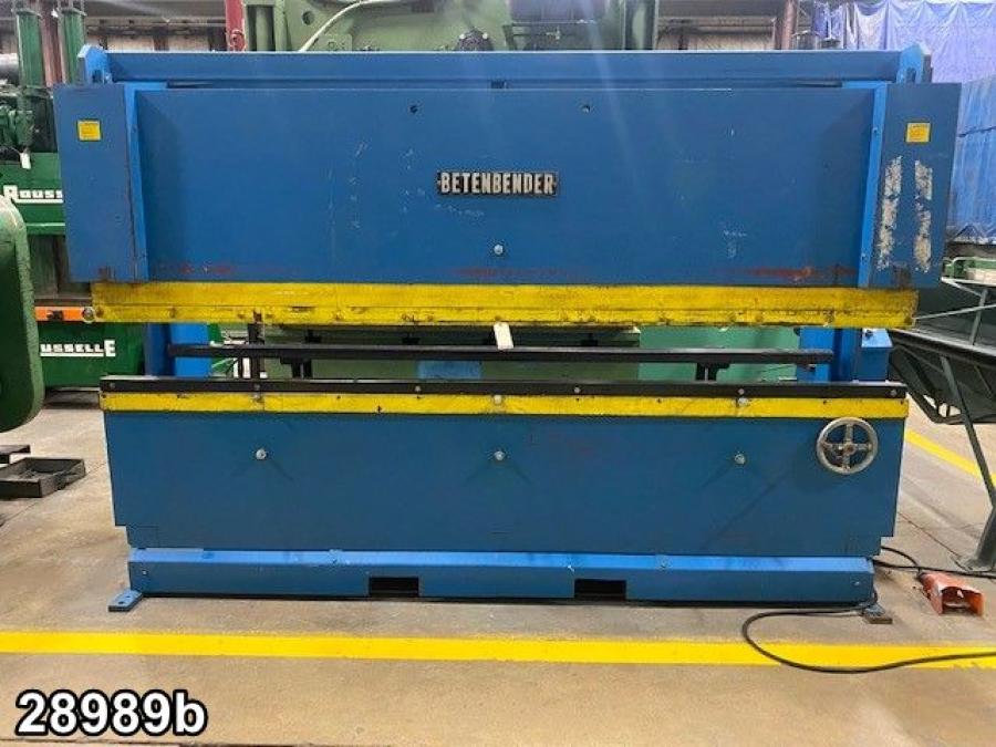 BETENBENDER HYDRAULIC PRESS BRAKE Gladwin Machinery