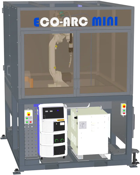 ECO-ARC MINI PRODUCTION ROBOTIC ARC-WELDING CELL